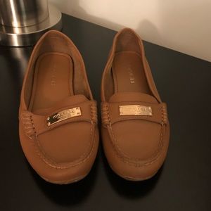 Brown Coach Loafers
